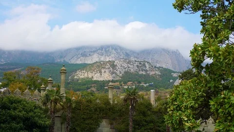 Timelapse mountains aypetri Video stock 82927790