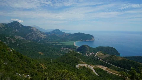 Timelapse in the mountains Stock Footage 126054172