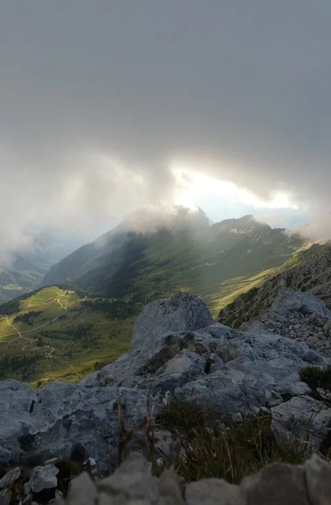 Timelapse in the mountains, Video stock 272167889