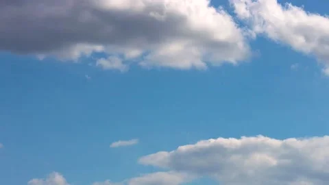 Timelapse. The movement of clouds during the day, in the daytime. Stock Footage 157860940