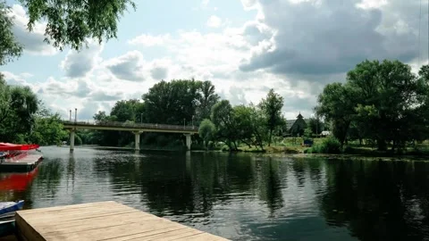Timelapse movement of clouds Stock Footage 246918682