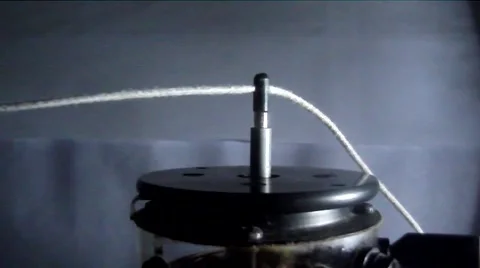 Timelapse movement of the cord Video stock 64701688