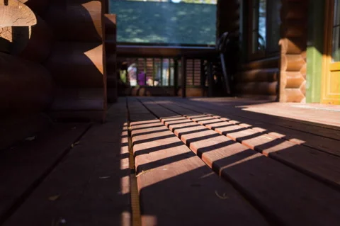 Timelapse of the movement of the sun on the background of the cottage. High Stock Footage 221988169