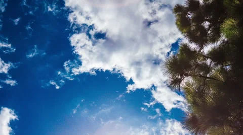 Timelapse  - Moving clouds Video stock 42578001