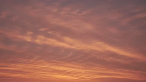Timelapse of moving clouds at sunrise Stock-Footage 172106698