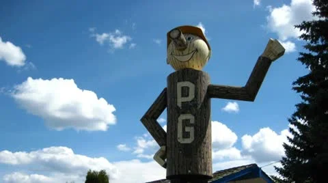 Timelapse of Mr.PG Stock Footage 10755786