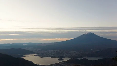 Timelapse of Mt. Fuji Stock Footage 84840942