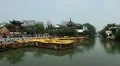 Timelapse Nanjing Famous Confucius Temple Iconic Chinese Street People Visit Day HD Footage