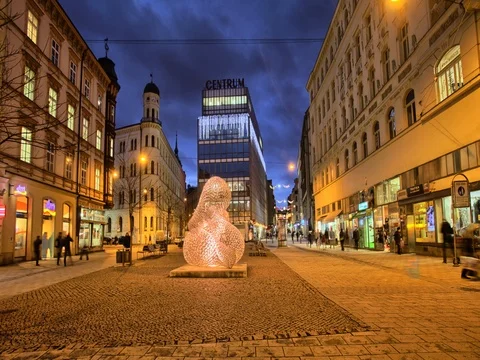 Timelapse with night city Video stock 72730591