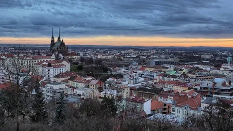 Timelapse with night city Video stock 72730706