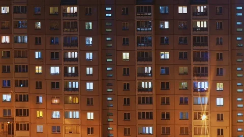 Timelapse night city Stock Footage 101549621