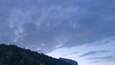 Timelapse from night to the morning Stock Footage 194433352