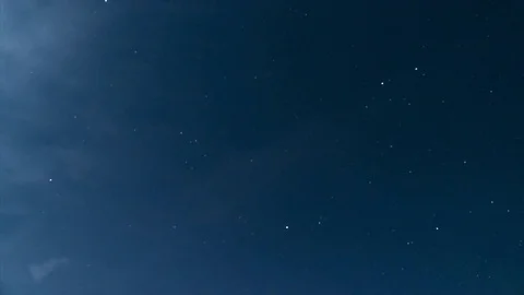 Timelapse of the night sky Video stock 74408208