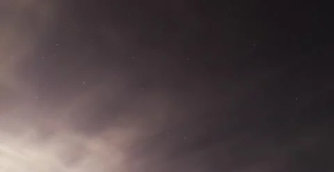 Timelapse of the night sky Stock Footage 164266541