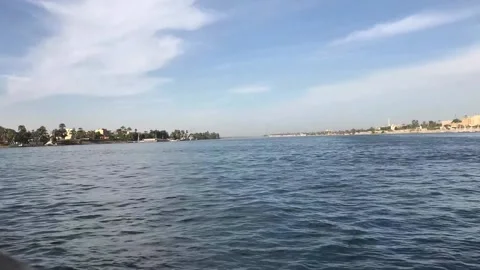 Timelapse nilo river Stock Footage 157361402