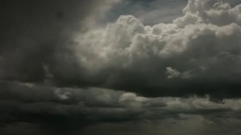 Timelapse nimbostratus clouds Vídeo Stock 11539280