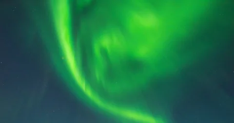 Timelapse of northern lights with beautiful landscape in view Stock Footage 105620153
