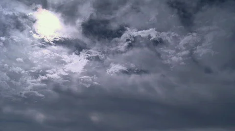 Timelapse nuages 2 Stock Footage