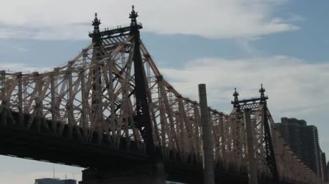 Timelapse NYC Queensboro Bridge Vidéo 12517509