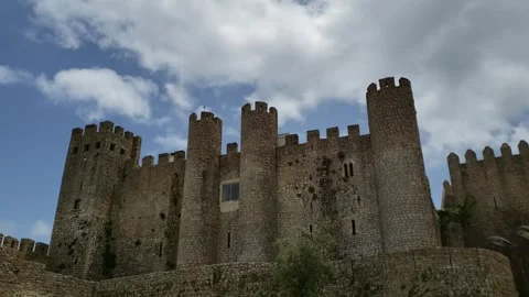 Timelapse in Óbidos Video stock 293870232