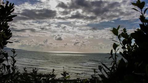 Timelapse - Ocean and clouds Stock Footage 165684277