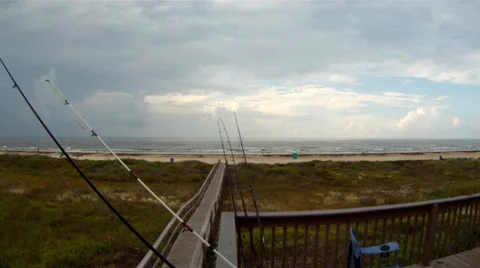Timelapse Ocean Beach Clouds Vidéo 27562562