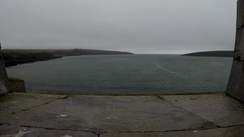 TIMELAPSE OCEAN COLD WEATHER  Vídeo Stock 102042793