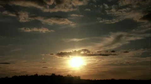 Timelapse ocean sunset Stock-Footage 11558773