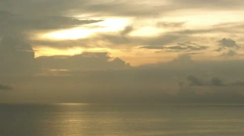 Timelapse ocean sunset Video stock 11607068