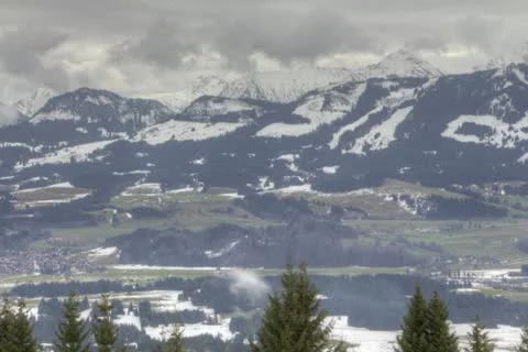 Timelapse Ofterschwang Stock Footage 22330367