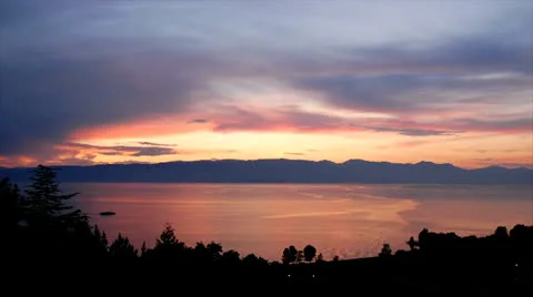 Timelapse Ohrid, Macedonia Video stock 23116292