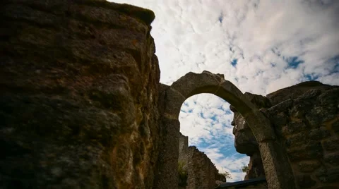 Timelapse of old castle in Germany 4K Stock Footage 40520681