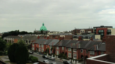 Timelapse old city with dome cloudy day Stock-Footage 37782685