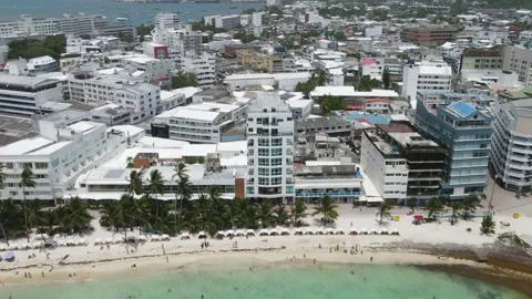 Timelapse of one of the most famous beaches in the caribbean. San Andres Vidéo 248028803