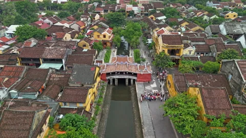 Timelapse or time-lapse of aerial view of Chua Cau Stock Footage 289259300