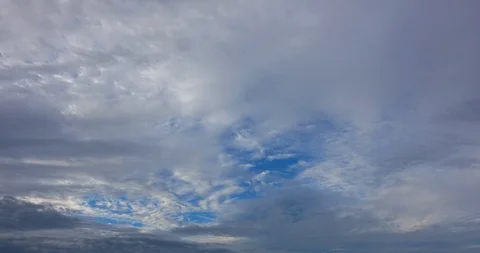 Timelapse or time lapse of bad weather with cloudy sky Stock Footage 111850412