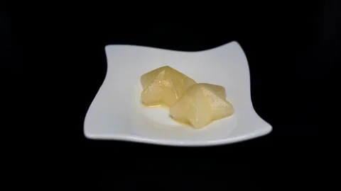 Timelapse Orange Ice Star Stock Footage 101139021