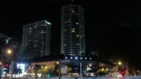 Timelapse Orchard Road traffic 스톡 동영상 11610283