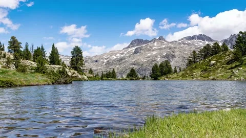 Timelapse ordicuso lake Stock Footage 200200980