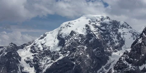 Timelapse - Ortler from Stilfserjoch Stock Footage 169138027