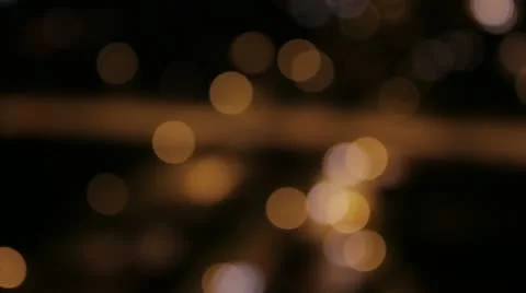 Timelapse out-of-focus orbs Vídeo Stock 11561431