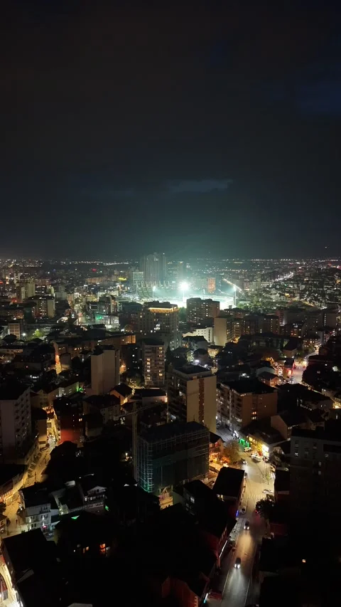 Timelapse over city Stock Footage 320073998