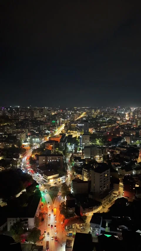 Timelapse over city Stock Footage 320074023