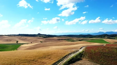 Timelapse over the country Stock Footage 136582223