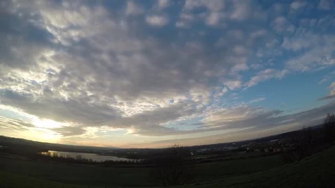 Timelapse over lake Stock-Footage 79924918