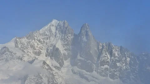 Timelapse over Mountains in the Alps Stock Footage 61819536
