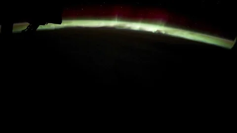 Timelapse overaustralis from iss Stock Footage 72759738