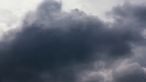 Timelapse overcast clouds  Stock Footage 84458994