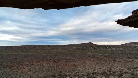 Timelapse of an overcast landscape Stock Footage 310546418