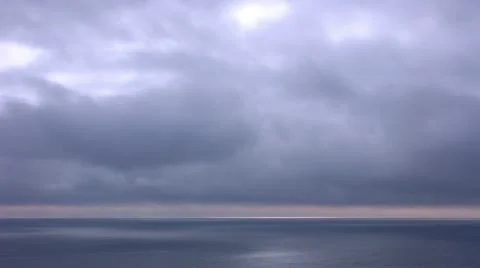 Timelapse Pacific Ocean Vídeo Stock 11558694